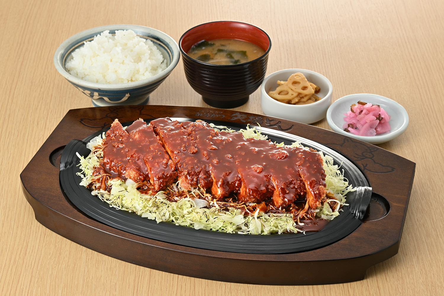 リブ鉄板とんかつ
